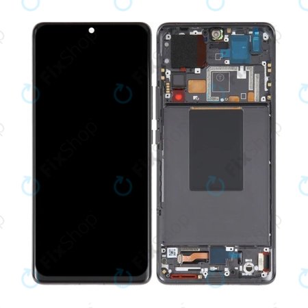 Xiaomi 12 Pro 2201122C 2201122G - LCD Displej + Dotykové Sklo + Rám (Black) OLED