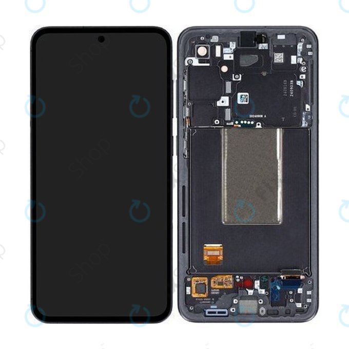 Samsung Galaxy S24 FE - LCD Displej + Dotykové Sklo + Rám (Graphite) - GH82-35848A Genuine Service Pack