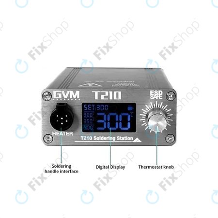 GVM T210 - Pájecí Stanice
