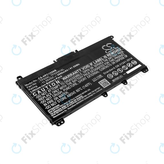 Baterie pro HP Pavilion 14, 15, X360, 3600mAh, Li-Ion, 11.55V, TF03XL, HQ