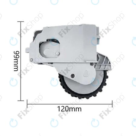 Xiaomi Dreame F9, Mi Robot Vacuum Mop (Mijia 1C), 2 Pro+ (Mijia 1T) - Kolo s Motorem (Levé) (Bílé)