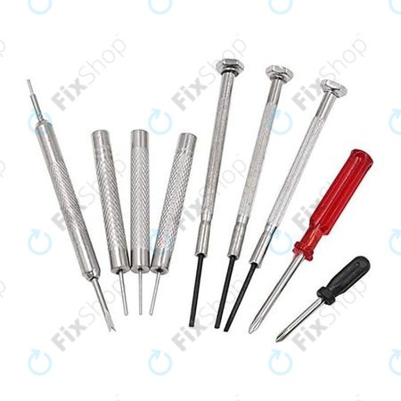 Sada hodinářských nástrojů na opravu hodinek - 16ks