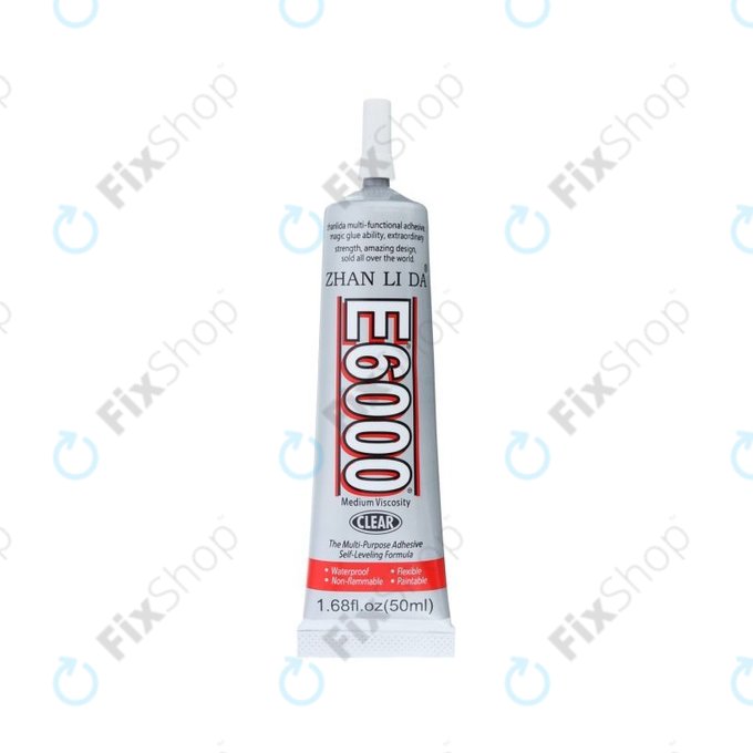 Adhesive Lepidlo E6000 - 50ml (Bezbarvé)