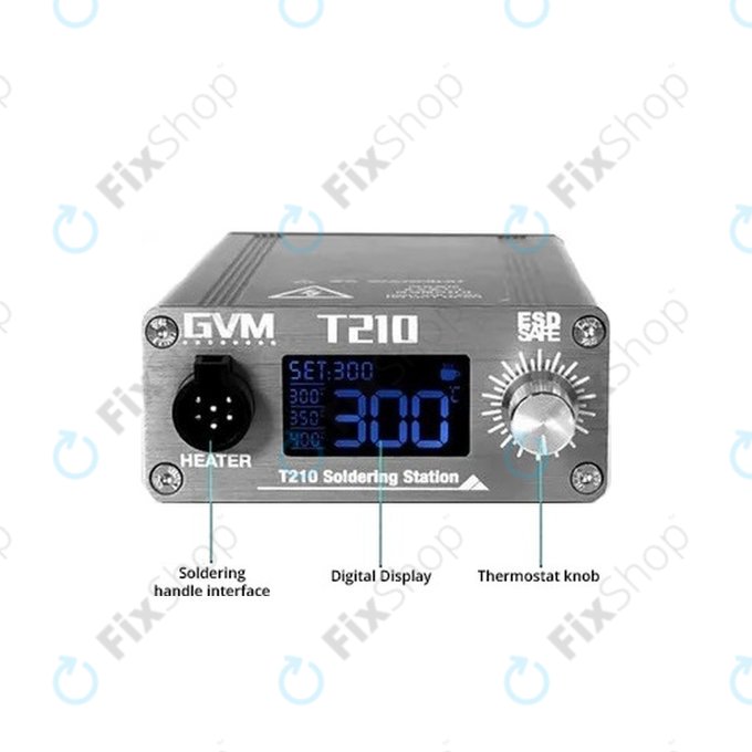 GVM T210 - Pájecí Stanice
