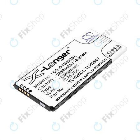 Baterie pro Alcatel 1b 2020, Alcatel Ot-5002a, 2850mAh, Li-Ion, 3.85V, TLI028C1, HQ