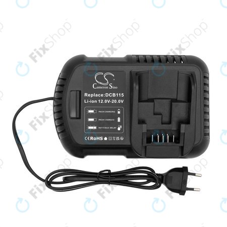 Nabíječka pro DeWalt 12-20V, DCB115, HQ
