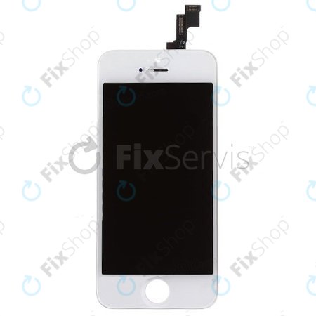 Apple iPhone 5S, SE - LCD Displej + Dotykové Sklo + Rám (White) TFT