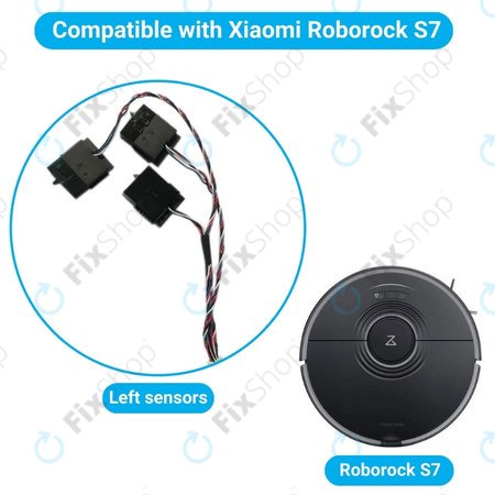 Xiaomi Roborock S7 - Senzory Pádu (Levé)