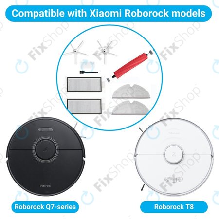 Xiaomi Roborock Q7, Q7+, Q7 Max, Q7 Max+, T8 - Standardní Set (Bílý)