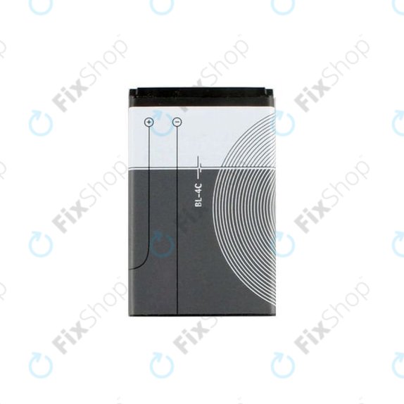 Nokia 107, 108, C2-05, X2, 1000, 2000, 3000, 5000, 6000, 7000-series - Baterie BL-4C 890mAh