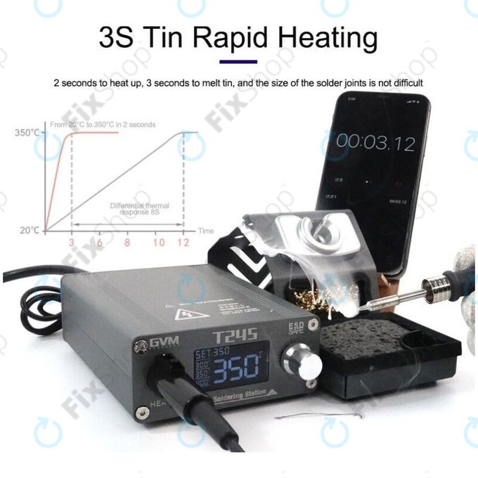 GVM T245 - Pájecí Stanice