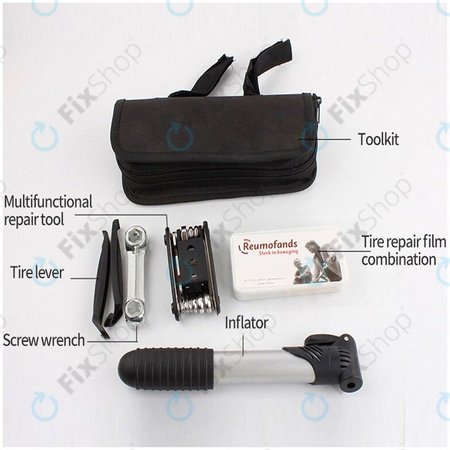 Praktická Opravná Sada pro Jízdní Kola a Koloběžky 6v1