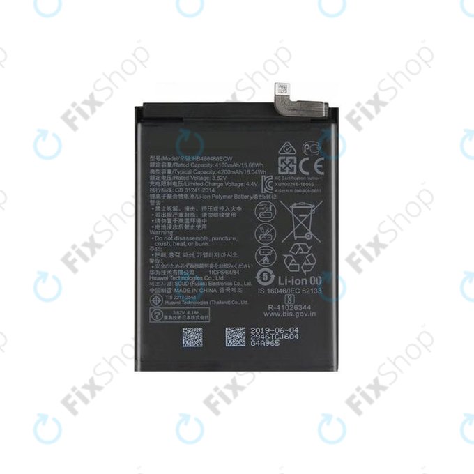 Huawei Mate 20 Pro, P30 Pro - Baterie HB486486ECW 4200mAh
