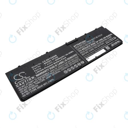 Baterie pro Dell Latitude E7240, 7250, 12, 6000mAh, Li-Pol, 7.4V, VFV59, HQ