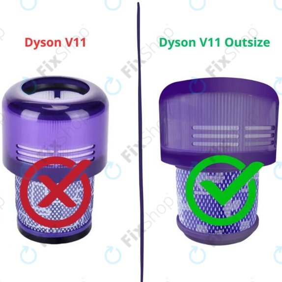 HEPA filtr, 2 ks pro Dyson V11 Outsize, SV16