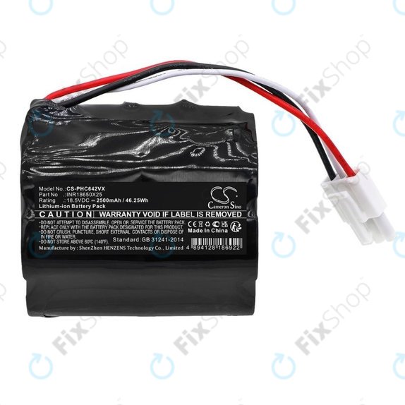 Philips PowerPro Aqua - Baterie INR18650X25 Li-Ion 18.5V 2500mAh HQ
