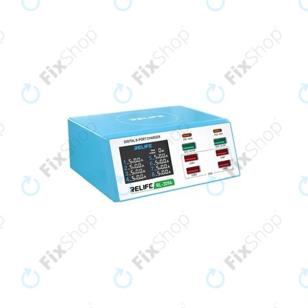 Relife RL-309A - Digitální Nabíjecí Stanice