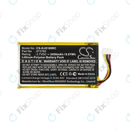 Baterie pro DJI Mavic Pro, Air, Spark, 2450mAh, Li-Pol, 3.7V, 973760, HQ