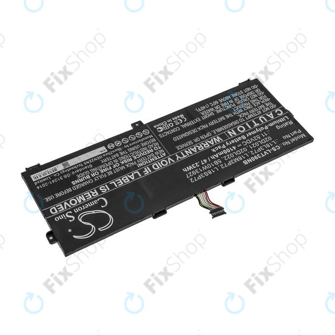 Baterie pro Lenovo ThinkPad X390, Yoga X390, 4100mAh, Li-Pol, 11.52V, 02DL021, HQ