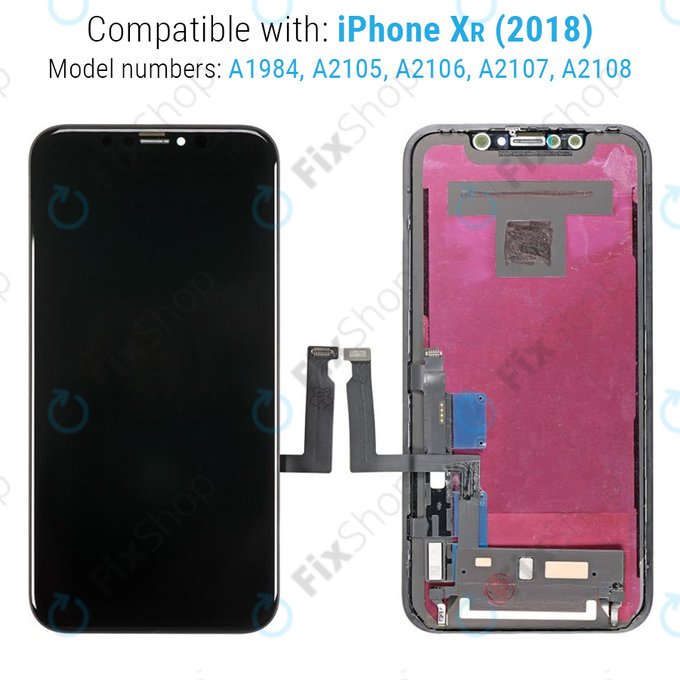 Apple iPhone XR - LCD Displej + Dotykové Sklo + Rám - 661-11232 Genuine Service Pack