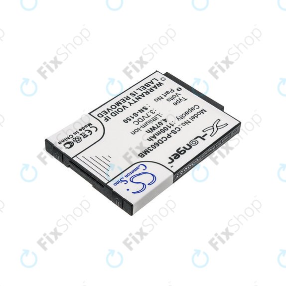 Baterie pro Philips SCD 603, 1100mAh, Li-ion, 3.7V, SN-S150, HQ
