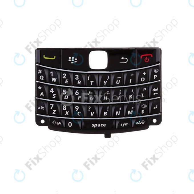 Blackberry Bold Touch 9900 - Batériový Kryt (Black)
