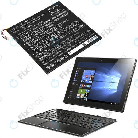 Baterie pro Lenovo Miix 300, Miix 310, 6900mAh, Li-Pol, 3.7V, LENM1029CWP, HQ