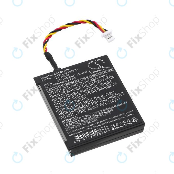 Baterie pro Logitech G930, 600mAh, Li-Ion, 3.7V, L-LY11, HQ