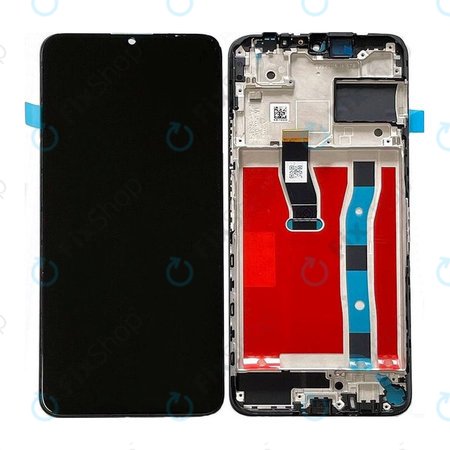 Huawei Nova Y70 Mega-L29E - LCD Displej + Dotykové Sklo + Rám (Midnight Black) - 02354WHN Genuine Service Pack