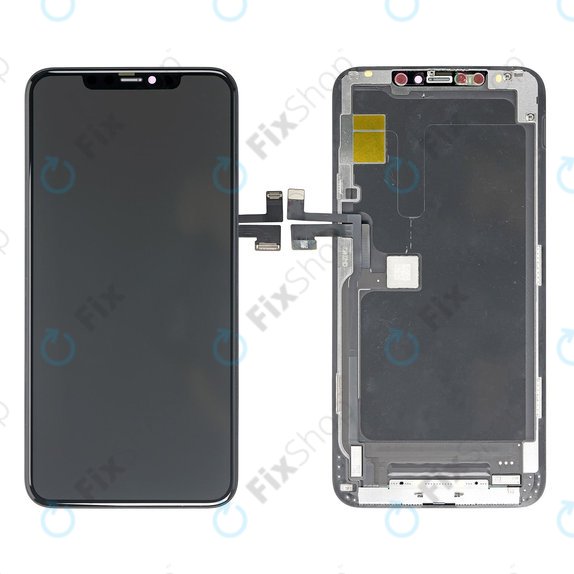 Displej Hard OLED pro iPhone 11 Pro Max, Dotykové sklo s rámem, FixPremium