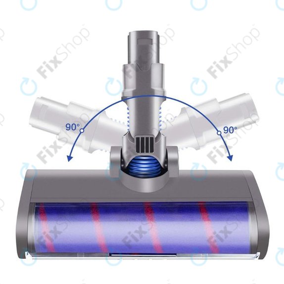 Dyson V6, DC-series - Podlahová Hubice s LED Osvětlením