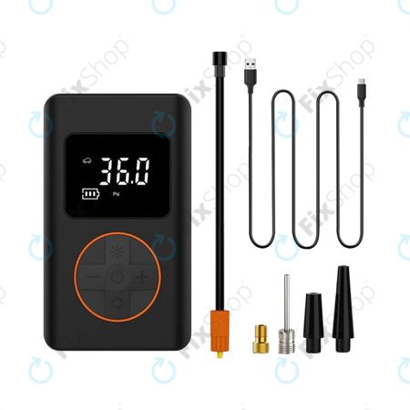 Přenosný Elektrický Vzduchový Kompresor s Příslušenstvím (7.4V, 1800mAh)