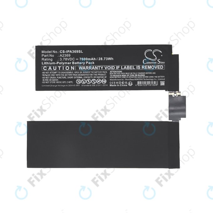 Apple iPad Pro 11.0 (3rd Gen 2021) - Baterie A2369 7600mAh HQ