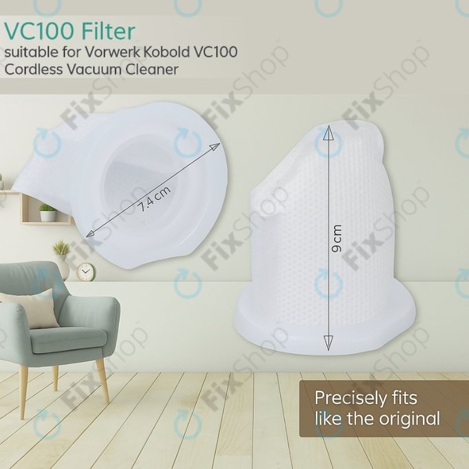 Vorwerk Kobold VC100 - Prachový Filtr