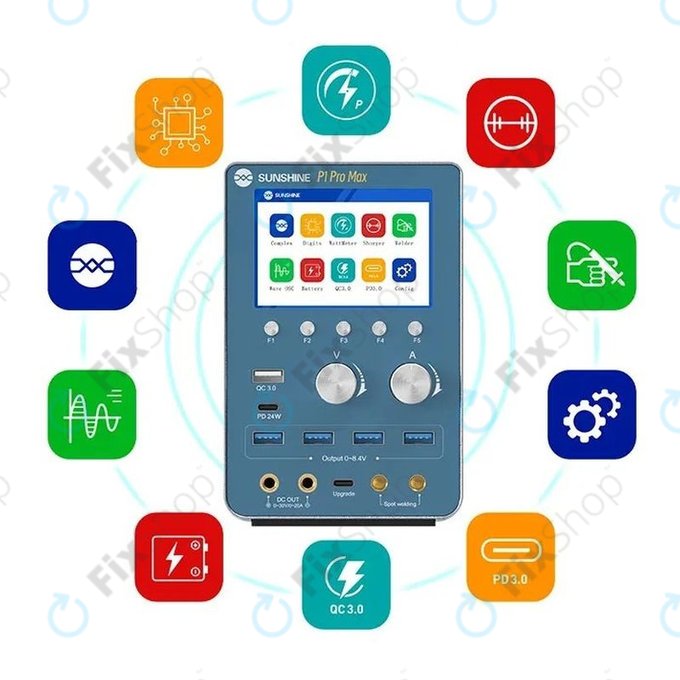 Sunshine P1 Pro Max - Regulovatelný Napájecí Zdroj (0-30V, 0-20A)