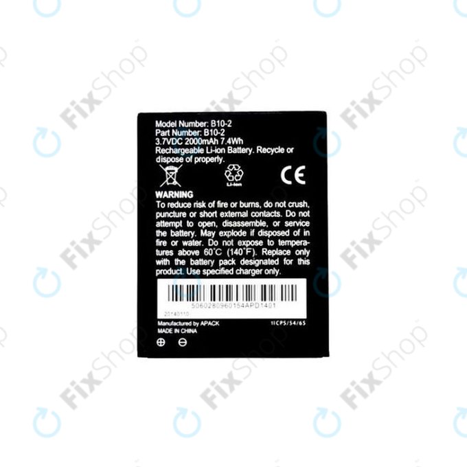 Caterpillar CAT B15 - Baterie B10-2 2000mAh