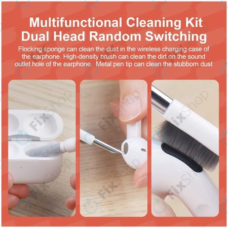 Multifunkční Čistící Kartáč + Čistící Pero + Vytahovač Kláves