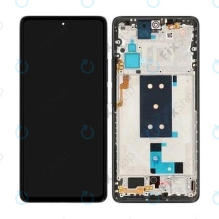 Xiaomi Poco F4 5G 22021211RG, 22021211RI - LCD Displej + Dotykové Sklo + Rám (Black) OLED