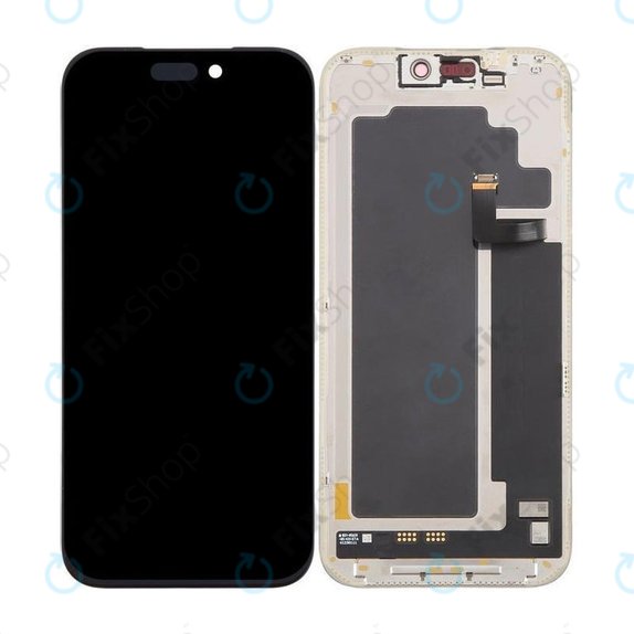 Displej Soft OLED 120Hz pro iPhone 17 Pro Max, Dotykové sklo s rámem, FixPremium PRO