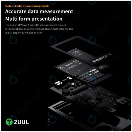 USB měřič napětí a proudu (multimetr), 2UUL PW11