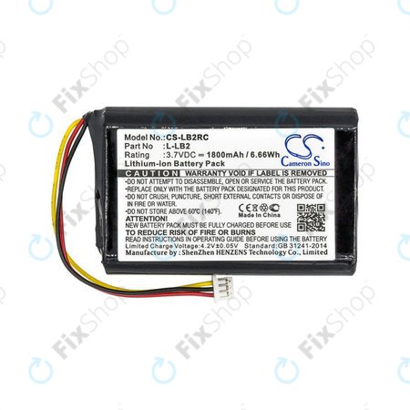 Baterie pro Logitech MX1000, 1800mAh, Li-Ion, 3.7V, L-LB2, HQ