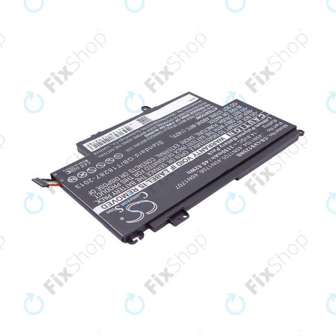 Baterie pro Lenovo ThinkPad Yoga 12, Yoga S1, 3150mAh, Li-Pol, 14.8V, 45N1704, HQ