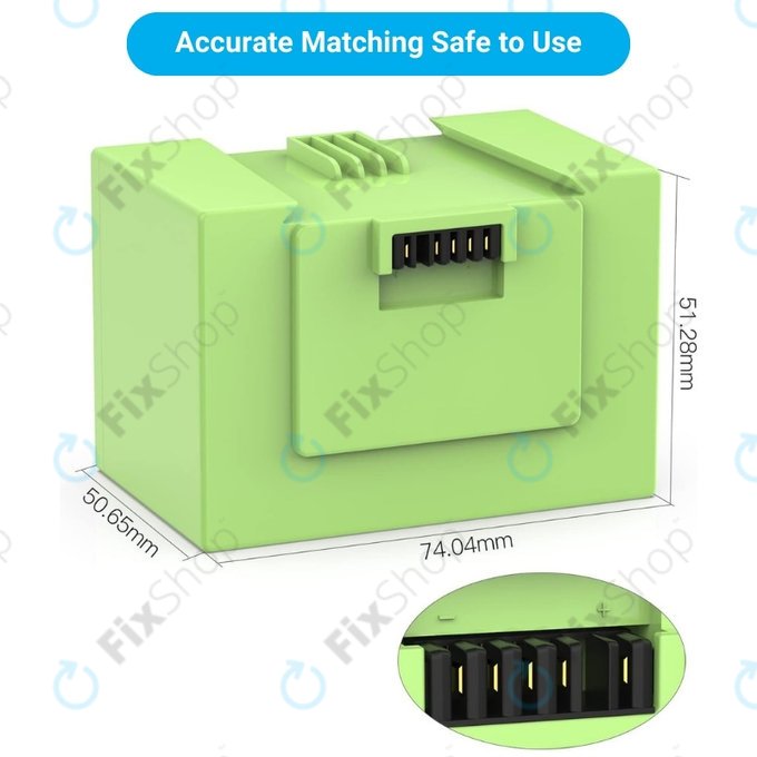 iRobot Roomba e-series, i-series - Baterie ABL-D1, 4624864, ABL-D2 Li-Ion 14.4V 3400mAh