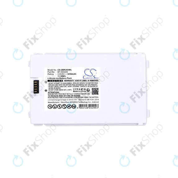 Zebra TC21,TC26,TC26AK,TC210,TC210K - Baterie BTRY-TC2Y-1XMA1-01 3050mAh (White) HQ