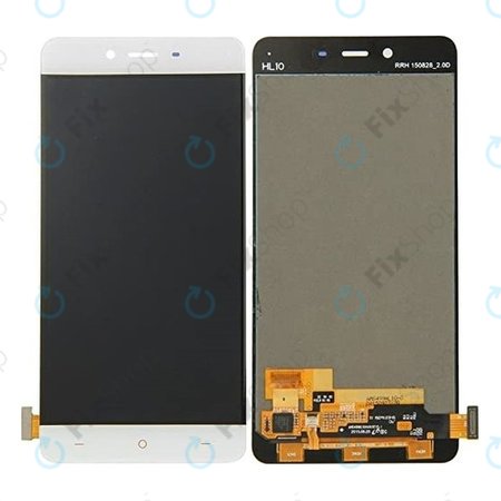 OnePlus X - LCD Displej + Dotykové Sklo (White) TFT