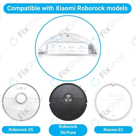 Xiaomi Roborock S5, S6, S6 Pure, Mijia 1S, Xiaowa E2 - Zásobník na Vodu