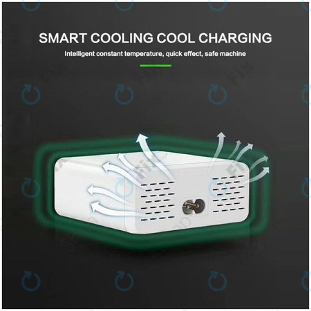 Product Schematic 896 - USB Servisní Nabíjecí Stanice s USB 3.0