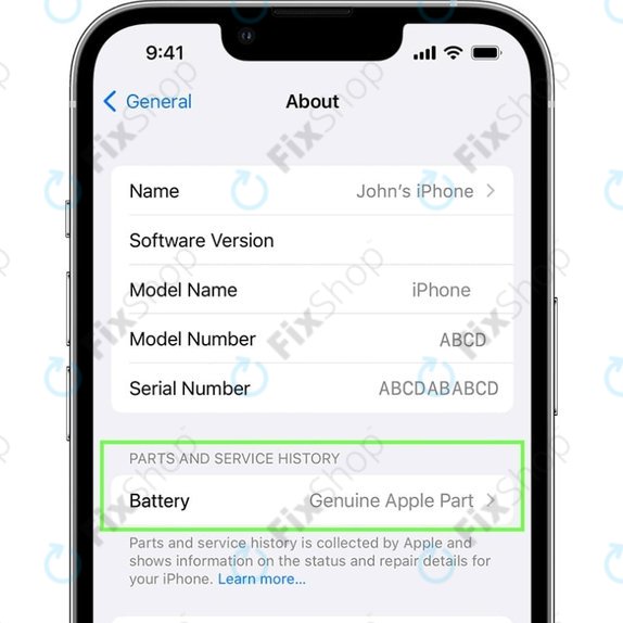 Střední Rám s Baterií pro iPhone 16e | White | ZD076-00698 | Genuine Apple