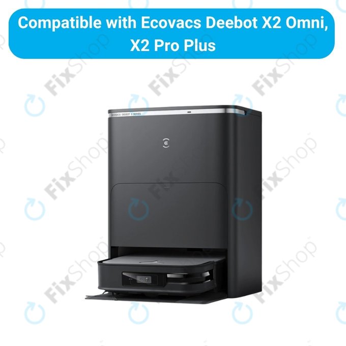 Sada náhradních dílů pro Ecovacs Deebot X2 Omni (2x Hlavní kartáč, 4x Filtr, 4x Boční kartáč)