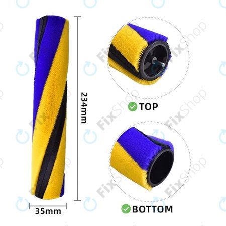 Dyson V11, V12, V15, V15s Detect Submarine - Hlavná Kefa Slim Fluffy (Měkký váleček)